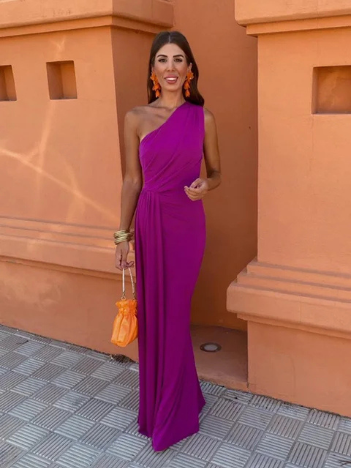 Lia™ | Elegant Asymmetrical Long Dress for Special Occasions