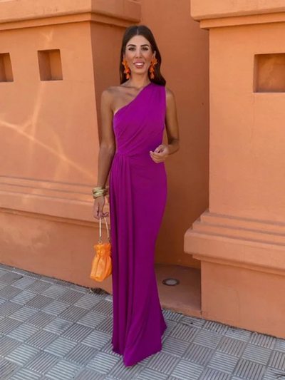 Lia™ | Elegant Asymmetrical Long Dress for Special Occasions