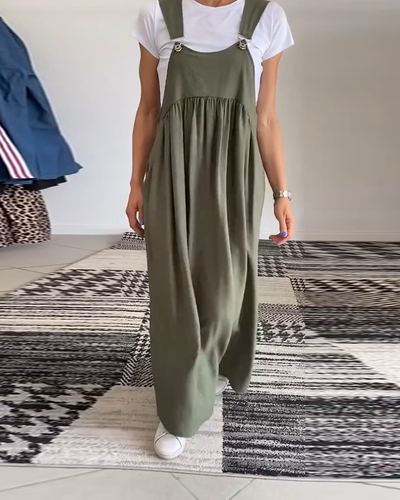 Alice | Casual Solid Strap Dress