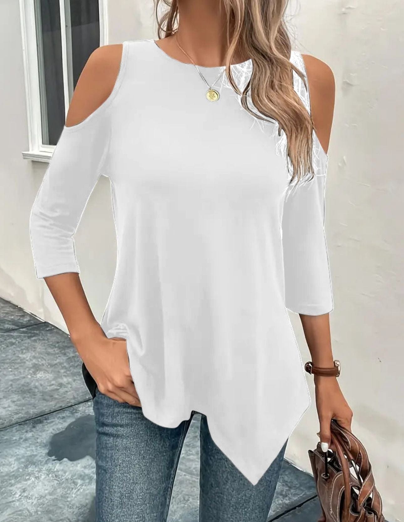 Vivia Open Shoulder Top