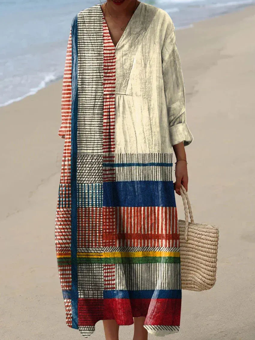 Snow | Geometric Dress