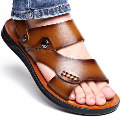 Boone Ave Leather Sandals