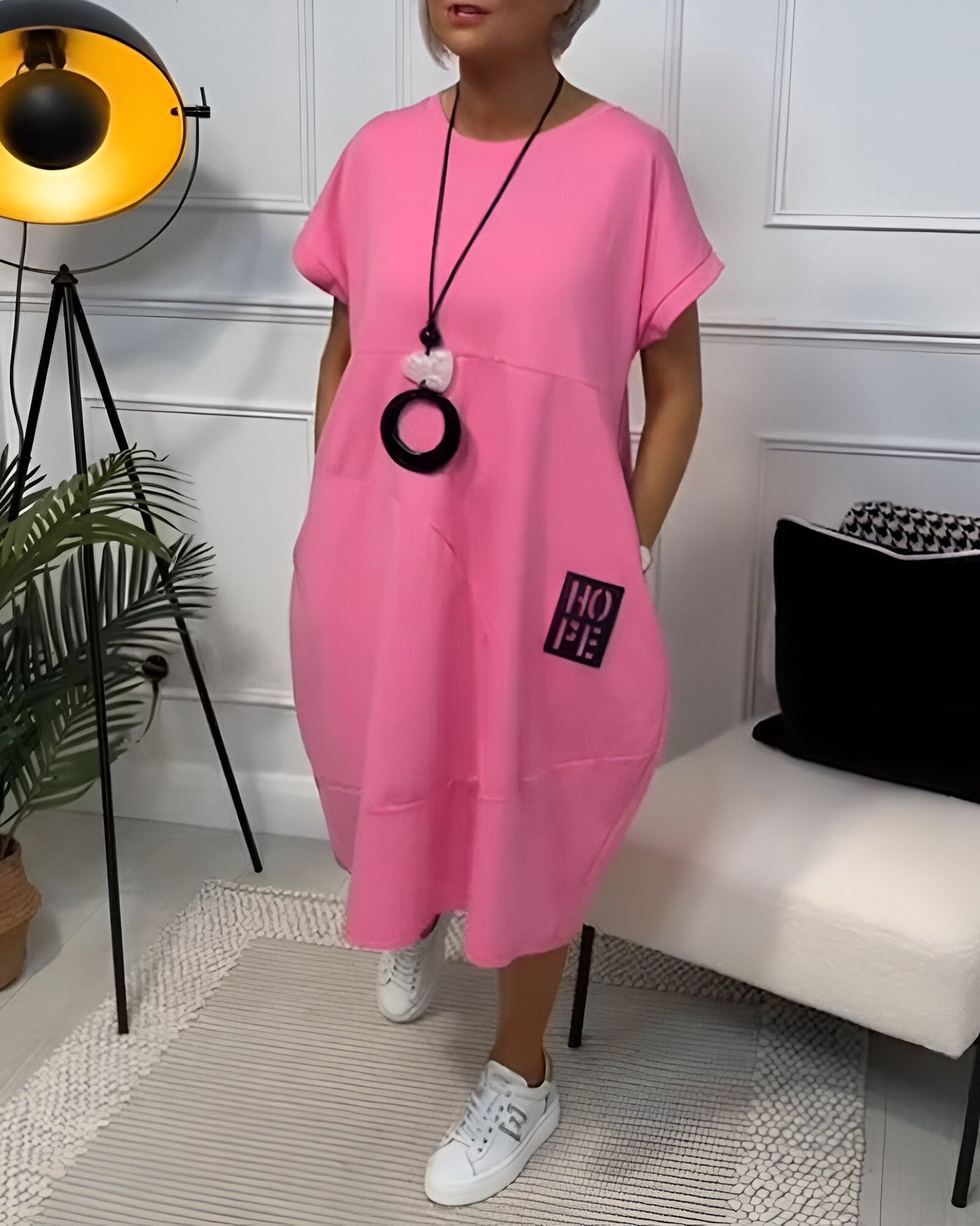 Sarah | Comfortable Hooded Dress