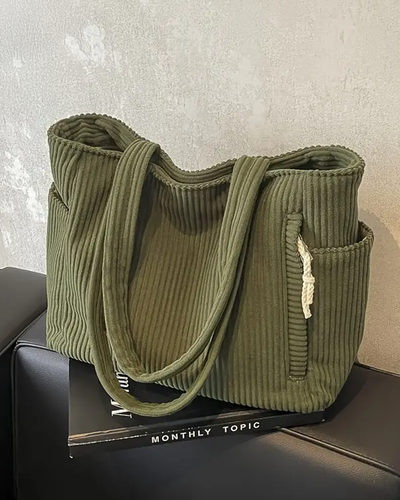 Nola | Corduroy Tote Bag