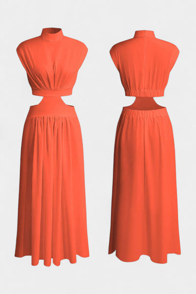 Bérénice | Side-Slit Dress Ensemble