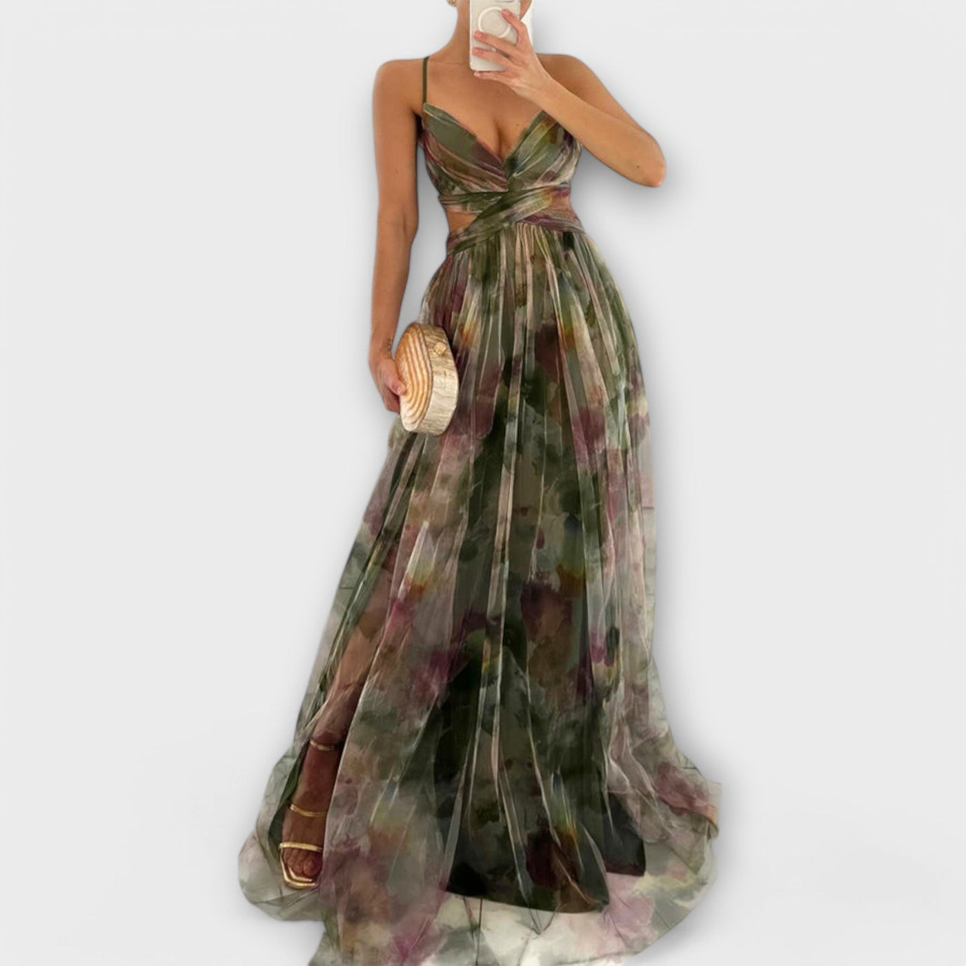 Anna™ | Maxi dress with tailored bodice