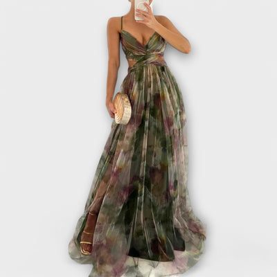 Anna™ | Maxi dress with tailored bodice