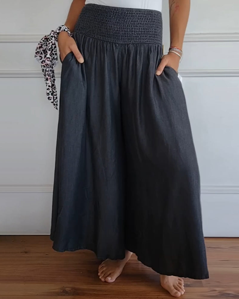 Amelia™ - Trousers with Elastic Waist