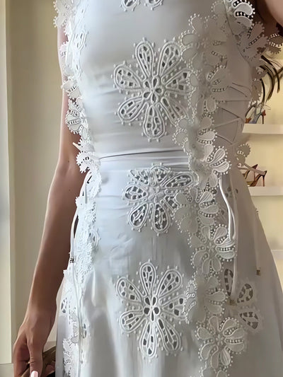 Livia | Embroidered Maxi Dress