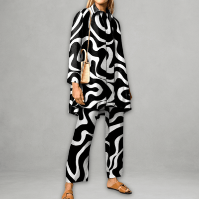 Zareen Retro Two-Piece Set