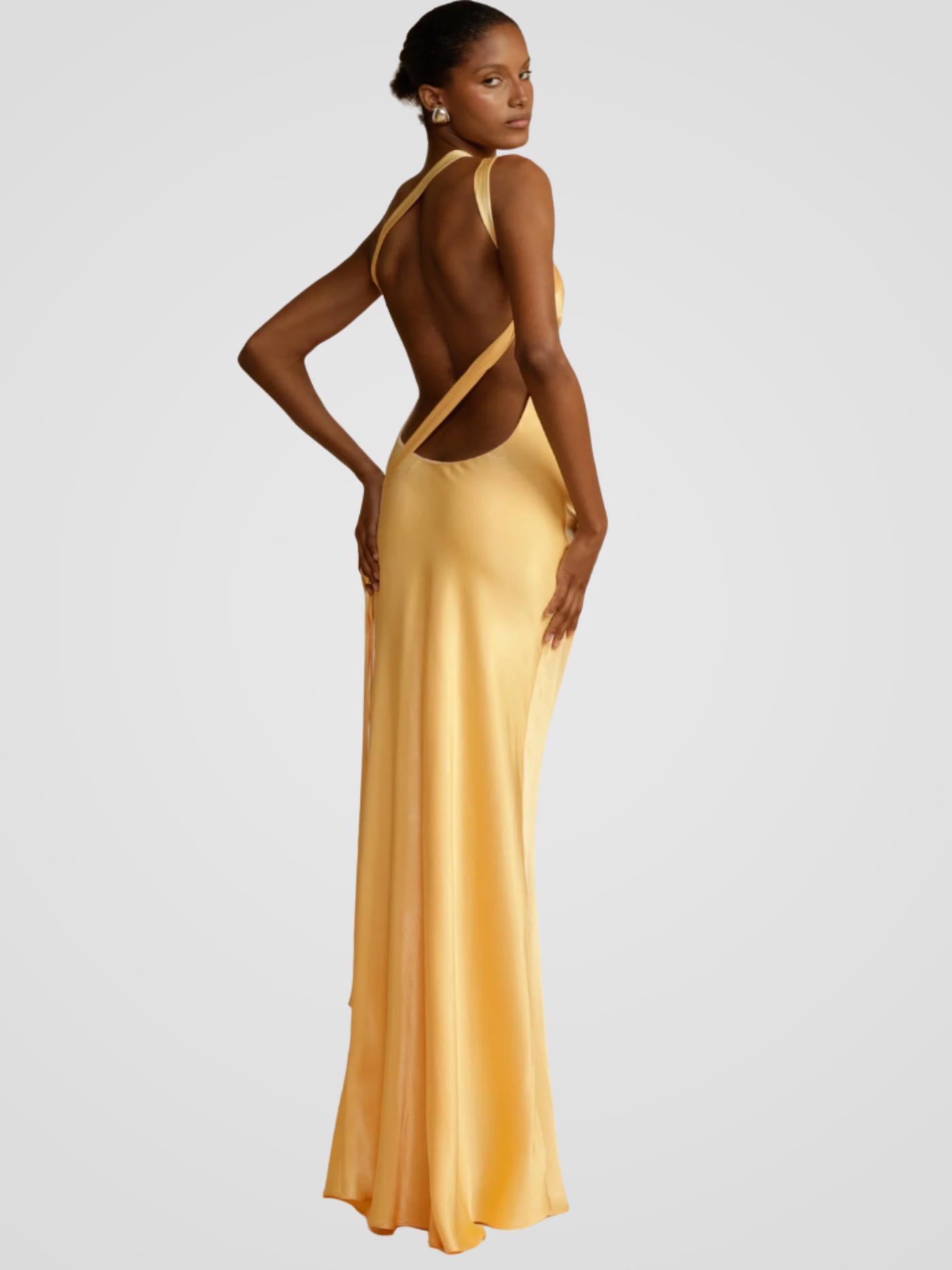 Aurélie™ | Maxi Dress with Satin Finish
