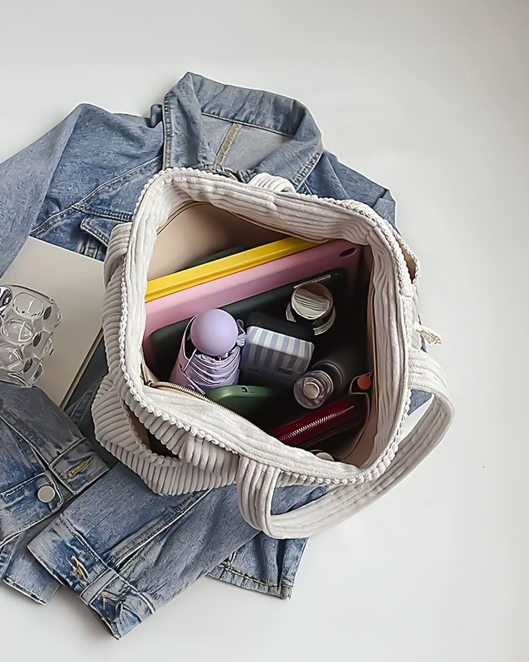 Nola | Corduroy Tote Bag