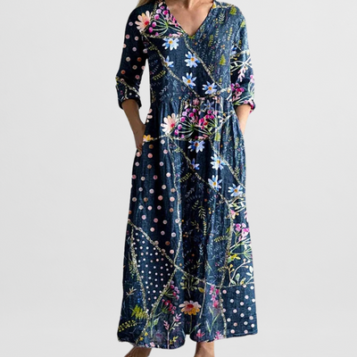 Serena Floral Maxi Dress