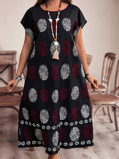 Elsbeth | Printed Midi Dress
