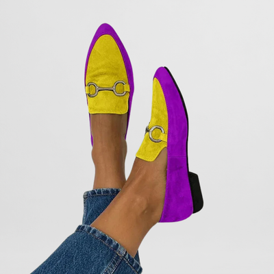 Anaïs™ | Colourful Boho Loafers