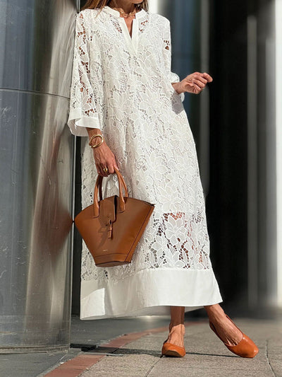 Sophie™ | Elegant Dress with Trim