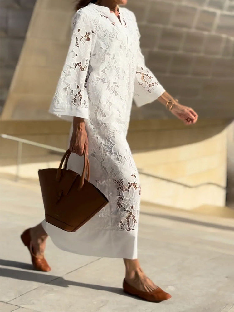 Sophie™ | Elegant Dress with Trim