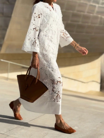Sophie™ | Elegant Dress with Trim