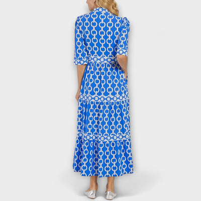 Nina | Printed Midi Dress