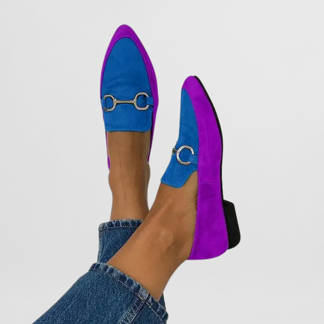 Anaïs™ | Colourful Boho Loafers