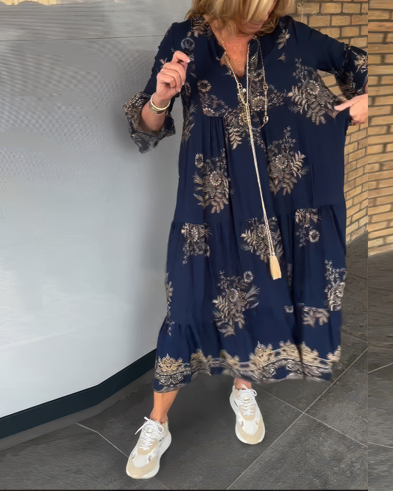 Amara | Maxi Vintage Dress