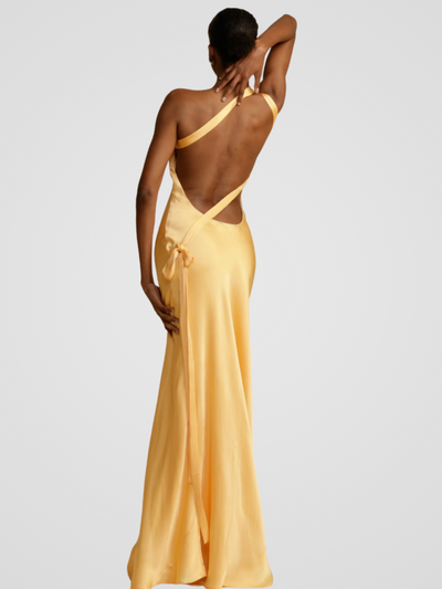Aurélie™ | Maxi Dress with Satin Finish