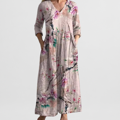 Serena Floral Maxi Dress
