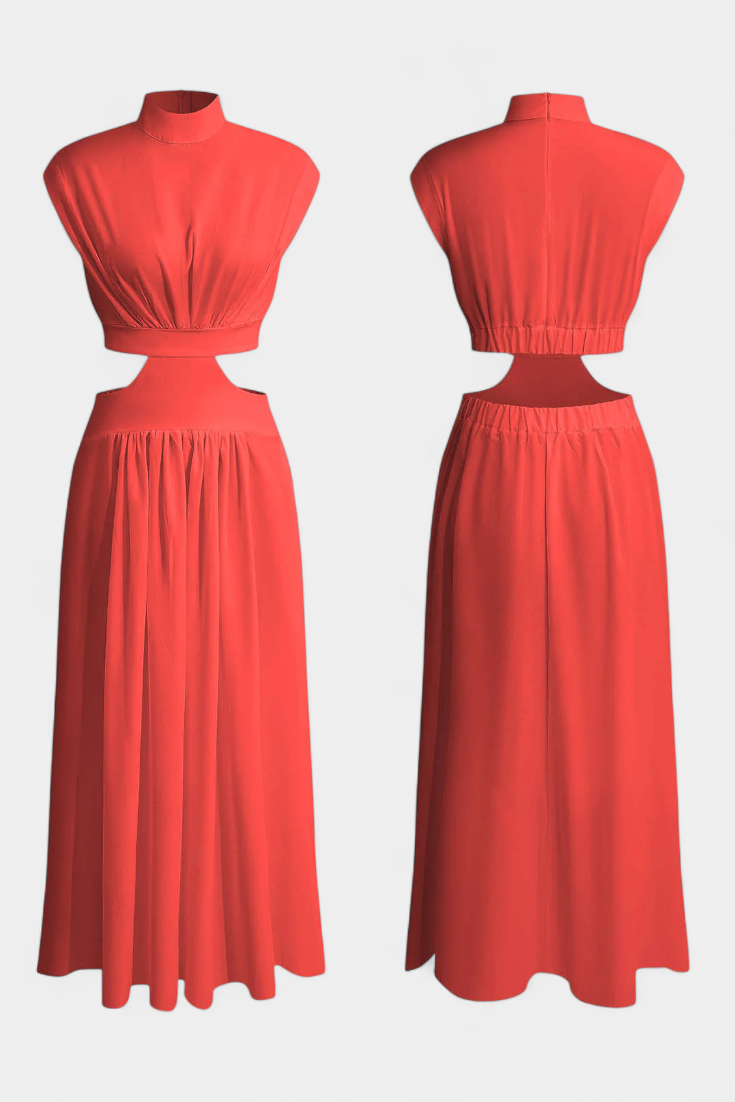 Bérénice | Side-Slit Dress Ensemble