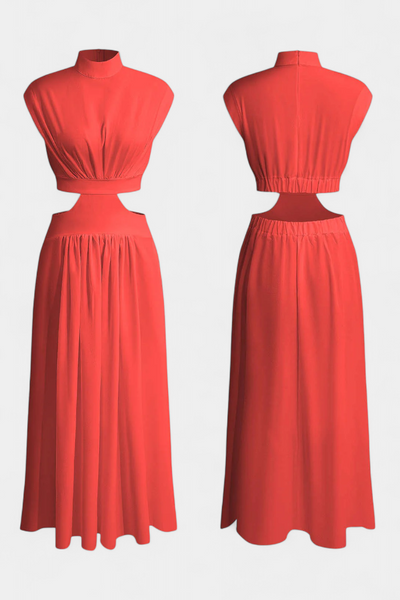 Bérénice | Side-Slit Dress Ensemble