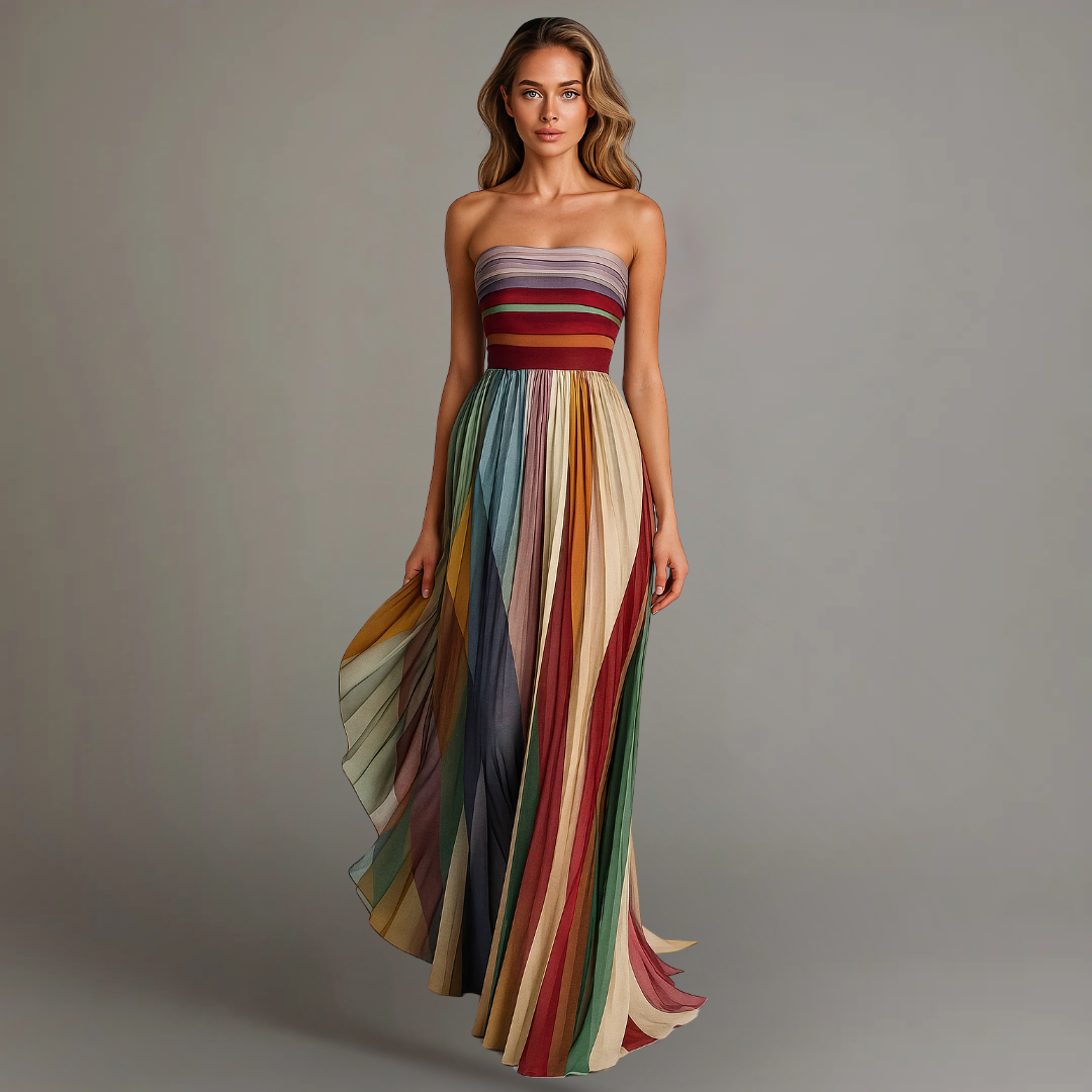 Nayla | Chiffon Maxi Dress