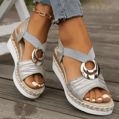 Aurora Orthopedic Wedge Sandals