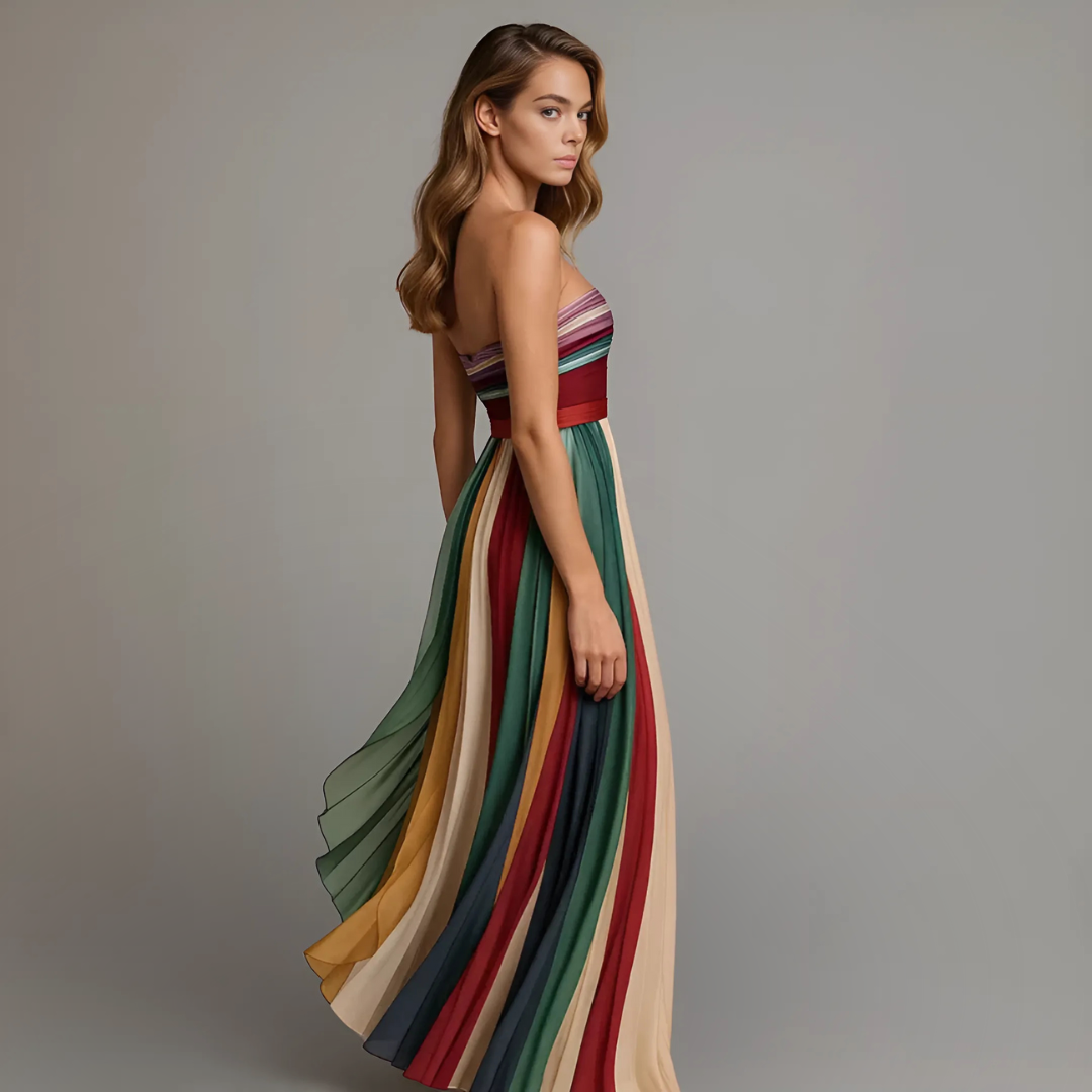 Nayla | Chiffon Maxi Dress