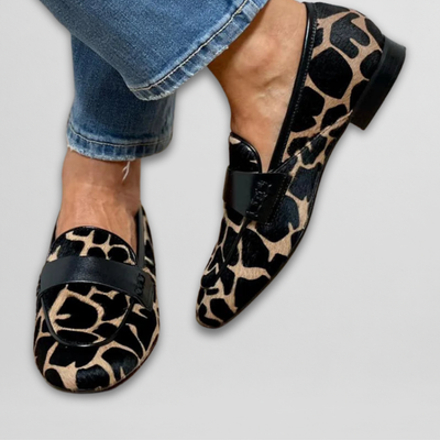 Savane™ | Animal Print Loafers