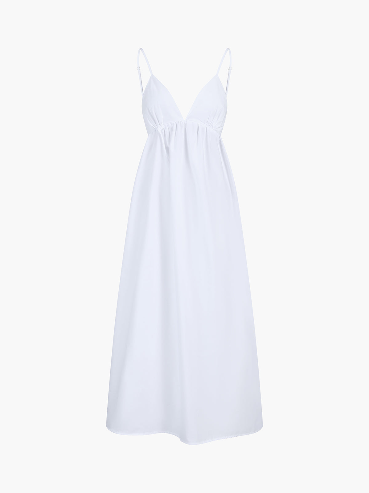Mira | Strappy Cotton Maxi Dress