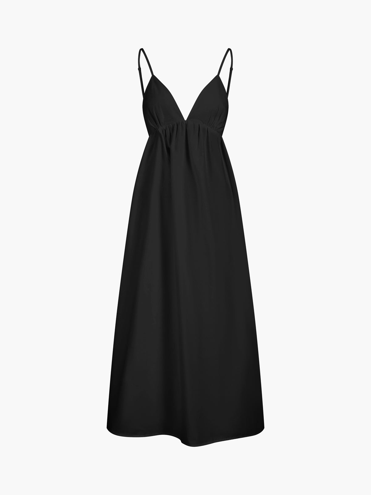 Mira | Strappy Cotton Maxi Dress