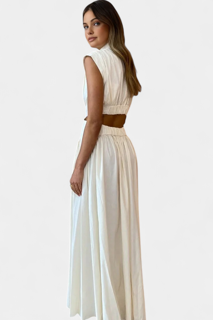 Bérénice | Side-Slit Dress Ensemble