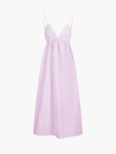 Mira | Strappy Cotton Maxi Dress