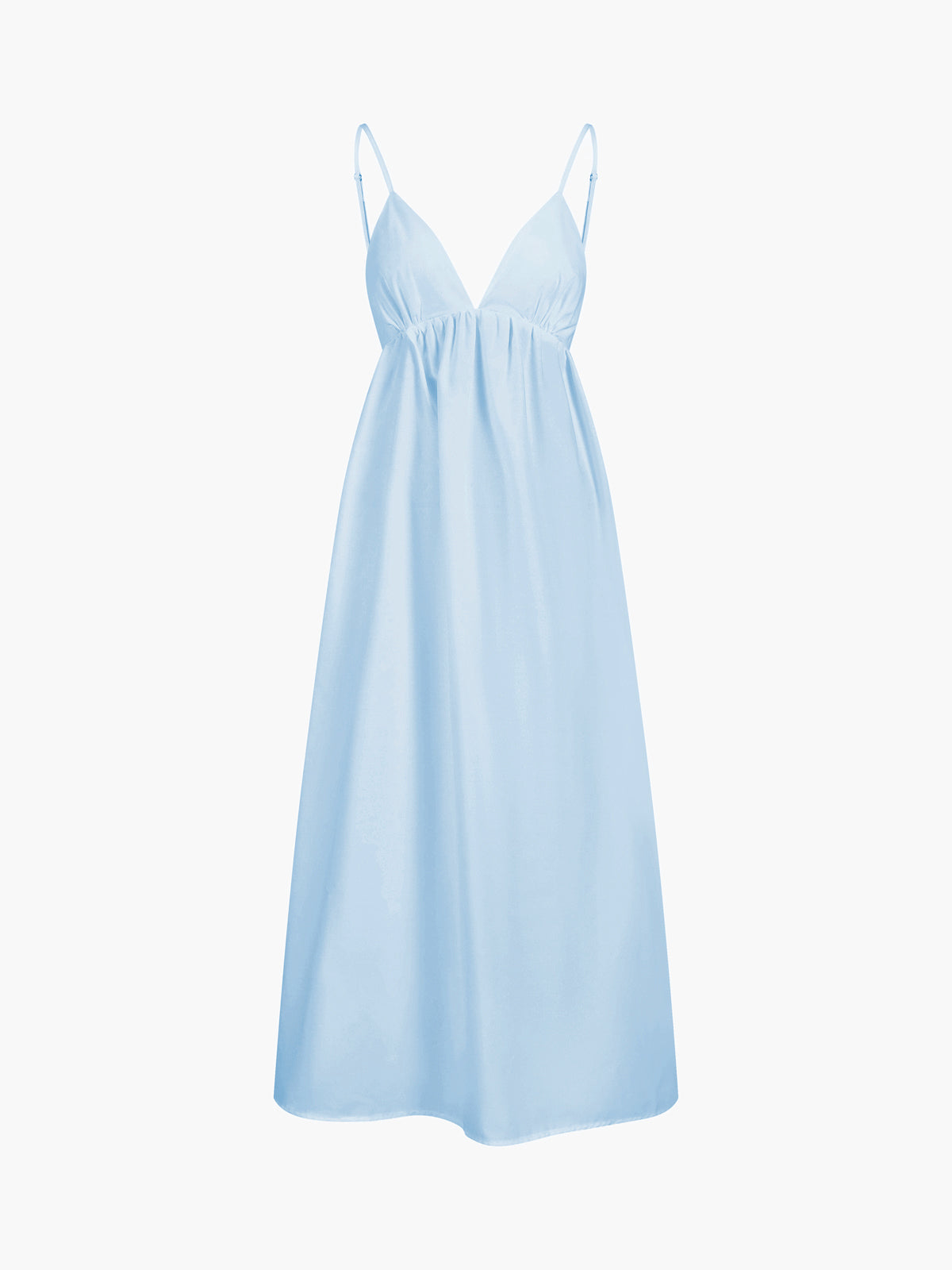 Mira | Strappy Cotton Maxi Dress