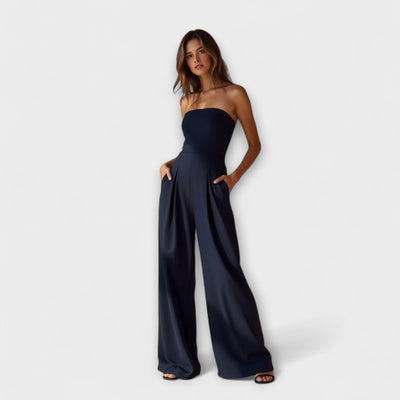 Chiara™ | Elegant Strapless Jumpsuit