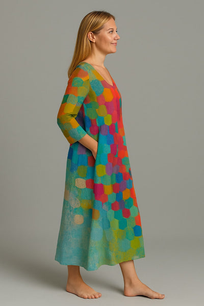 Cecilia™ | Colourful Dress