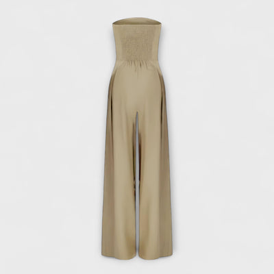 Chiara™ | Elegant Strapless Jumpsuit