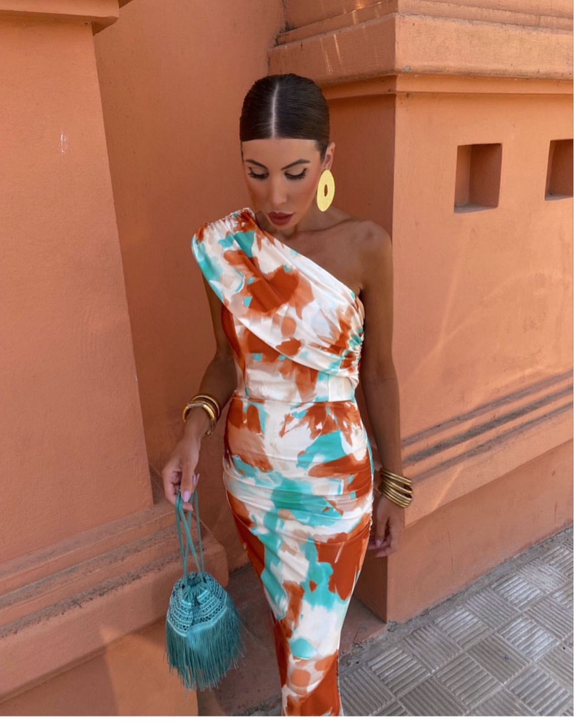 Aurelia™ | One-Shoulder Summer Dress