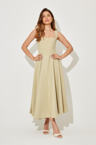 Amelia™ | Flowing Midi Dress