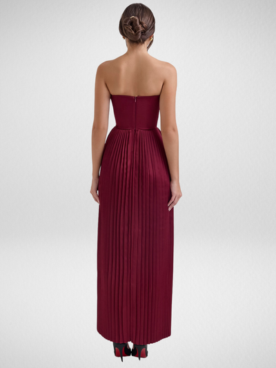 Belle™ | Evening Dress with Elegant Neckline