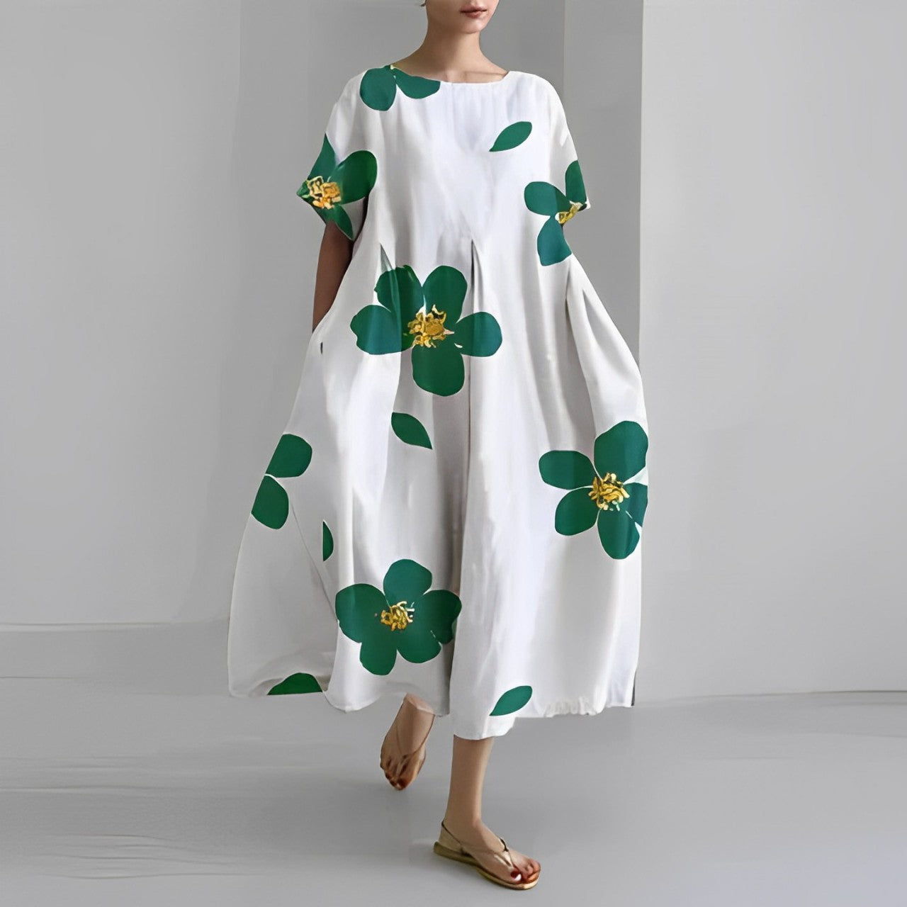 Amelia - Floral Bohemian Dress