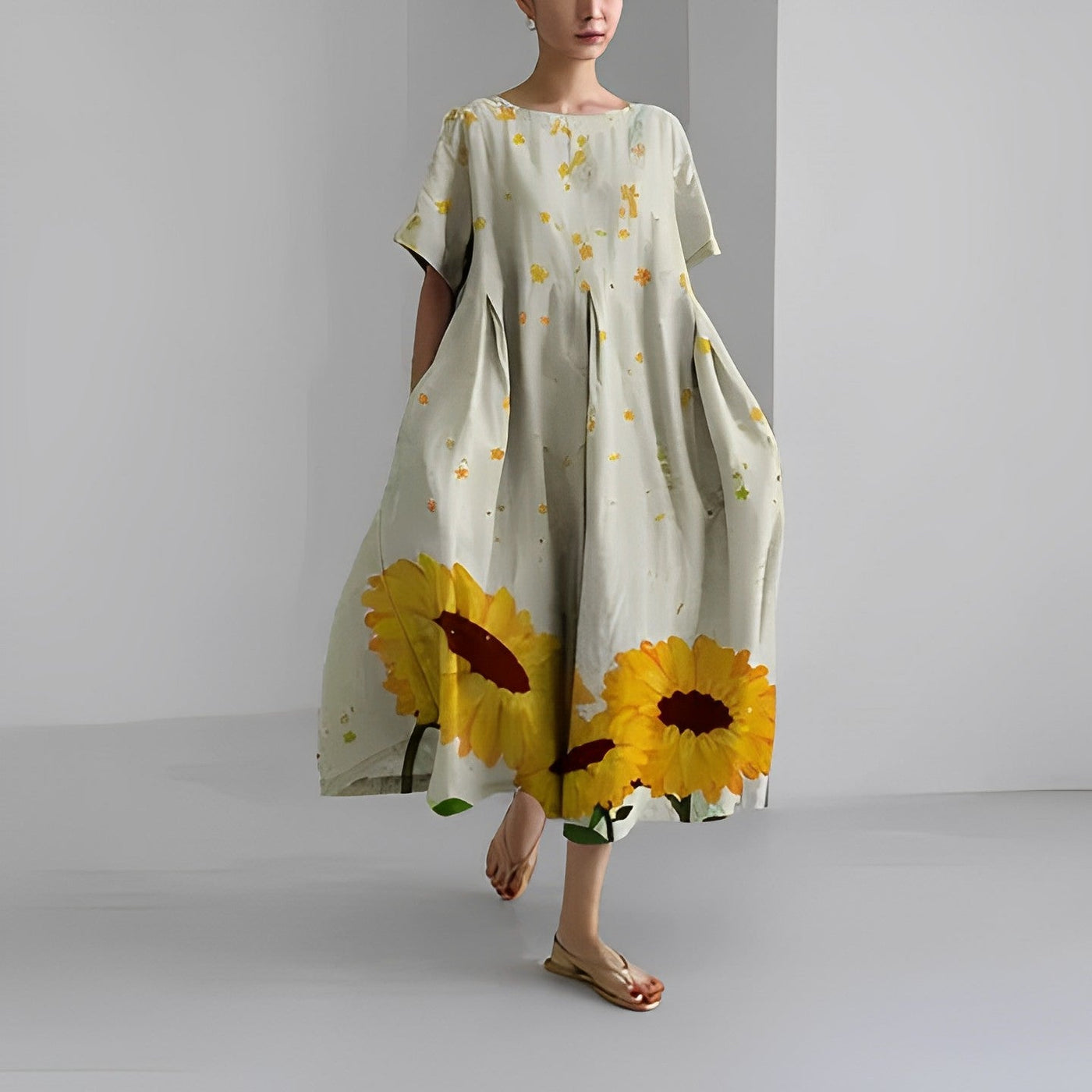 Amelia - Floral Bohemian Dress