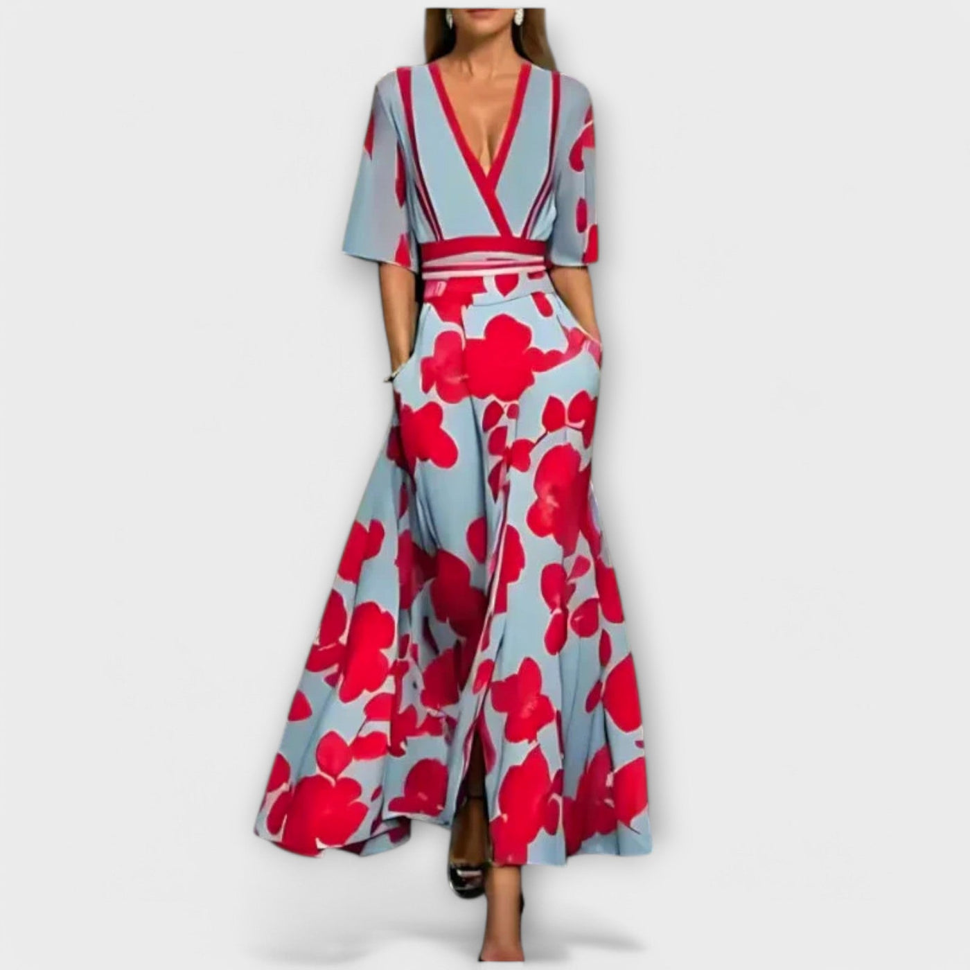 Vittoria™ | Elegant Floral Bodycon Dress