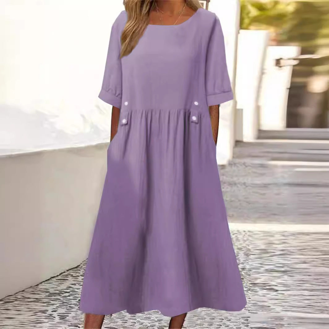 Adelina - Relaxed Midi Dress