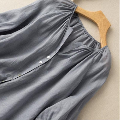 Arla Linen Blouse