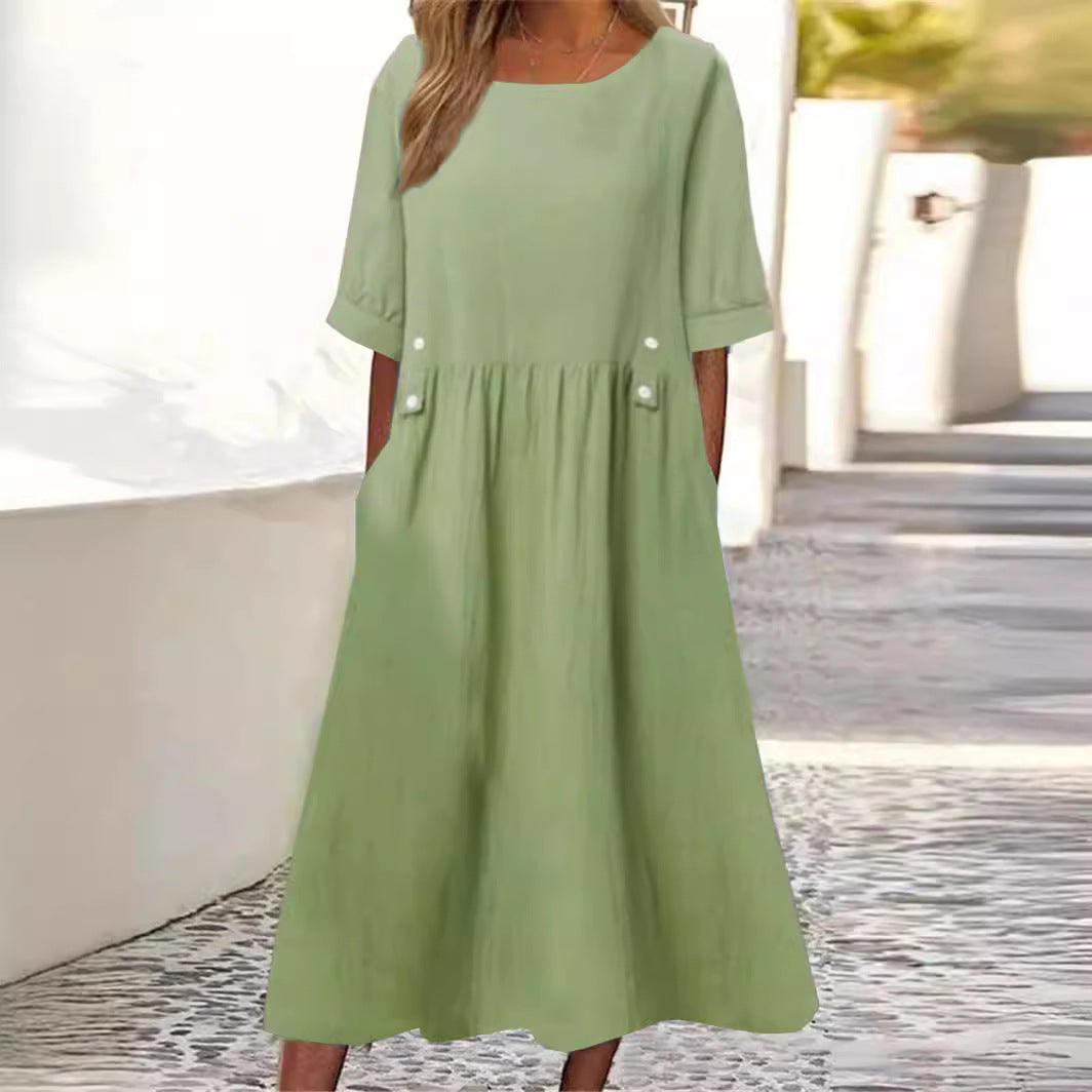 Adelina - Relaxed Midi Dress